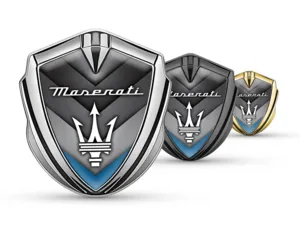 Maserati Badge Autoadesivo Durevole Dimensione Standard